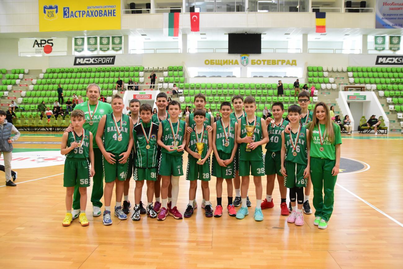 EYBL: Балкан завърши с победа втория турнир на европейската младежка лига