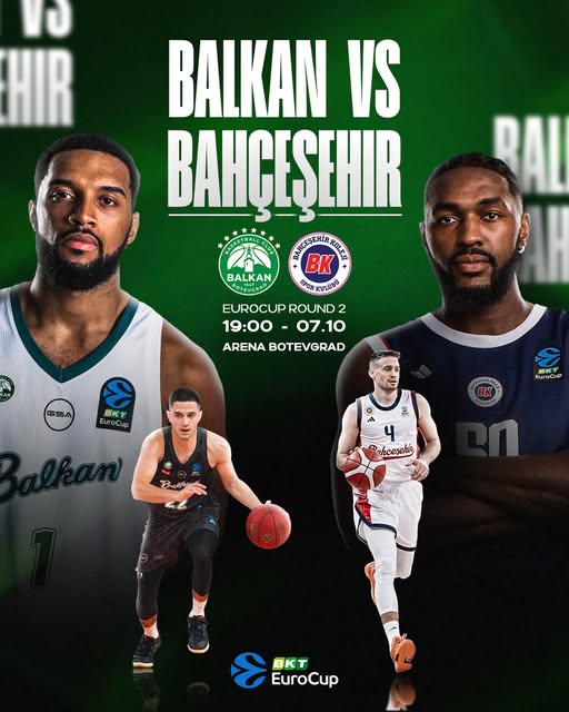 В сряда е първото домакинство на Балкан в Eurocup, приема Бахчешехир